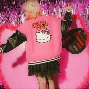 ♥️LIMITED EDITION♥️ New in Sealed Bag Hello Kitty and friends varsity jacket.